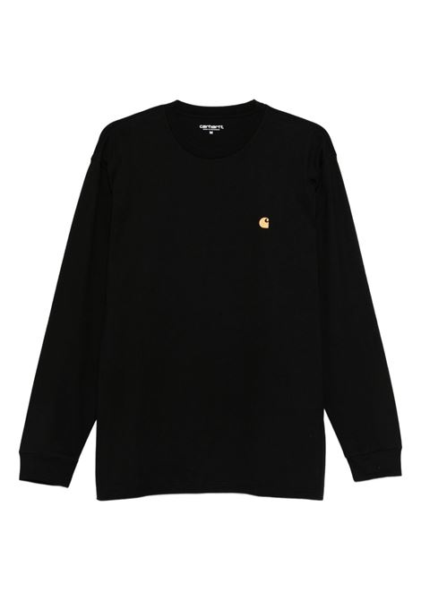 t-shirt ls chase uomo nera CARHARTT WIP | I02639200F.XX